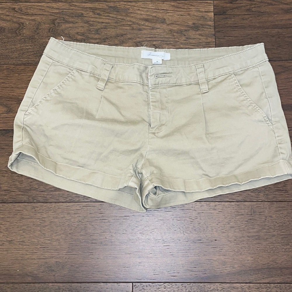 Forever 21 Khaki Shorts